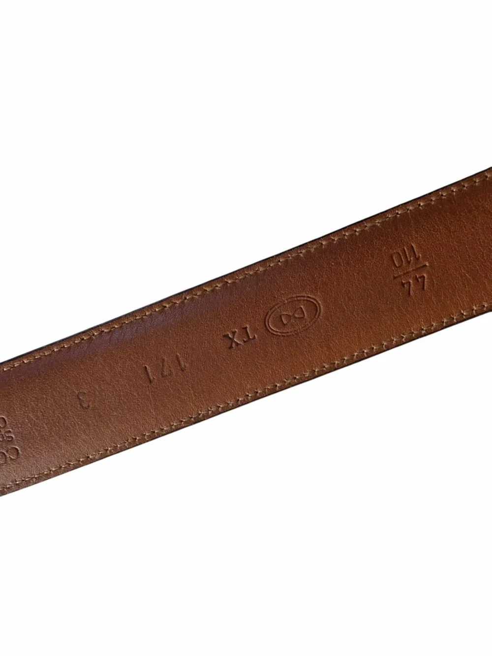 Vintage Trafalgar for Corinna Cognac Brown Leather Unisex Belt Timeless Classic